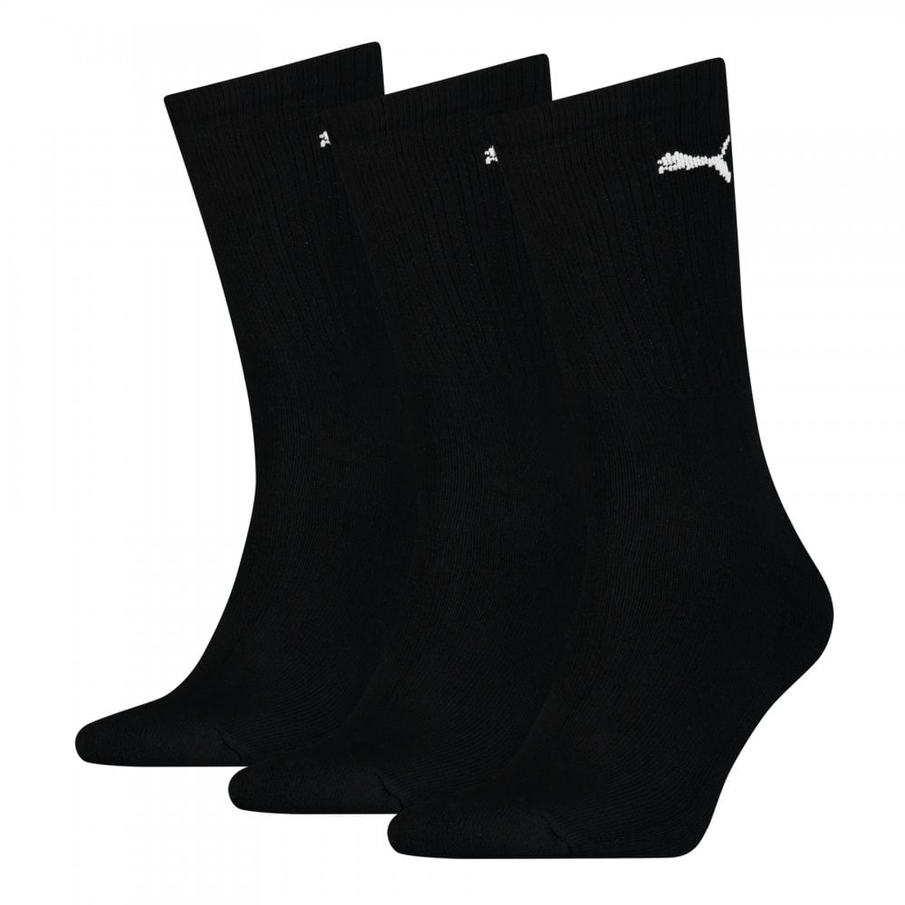 Puma Unisex Light Crew 3 Pack Socks