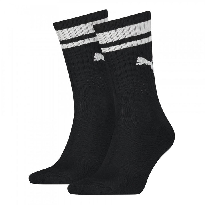 Puma Unisex Heritage Crew 2 Pack Socks