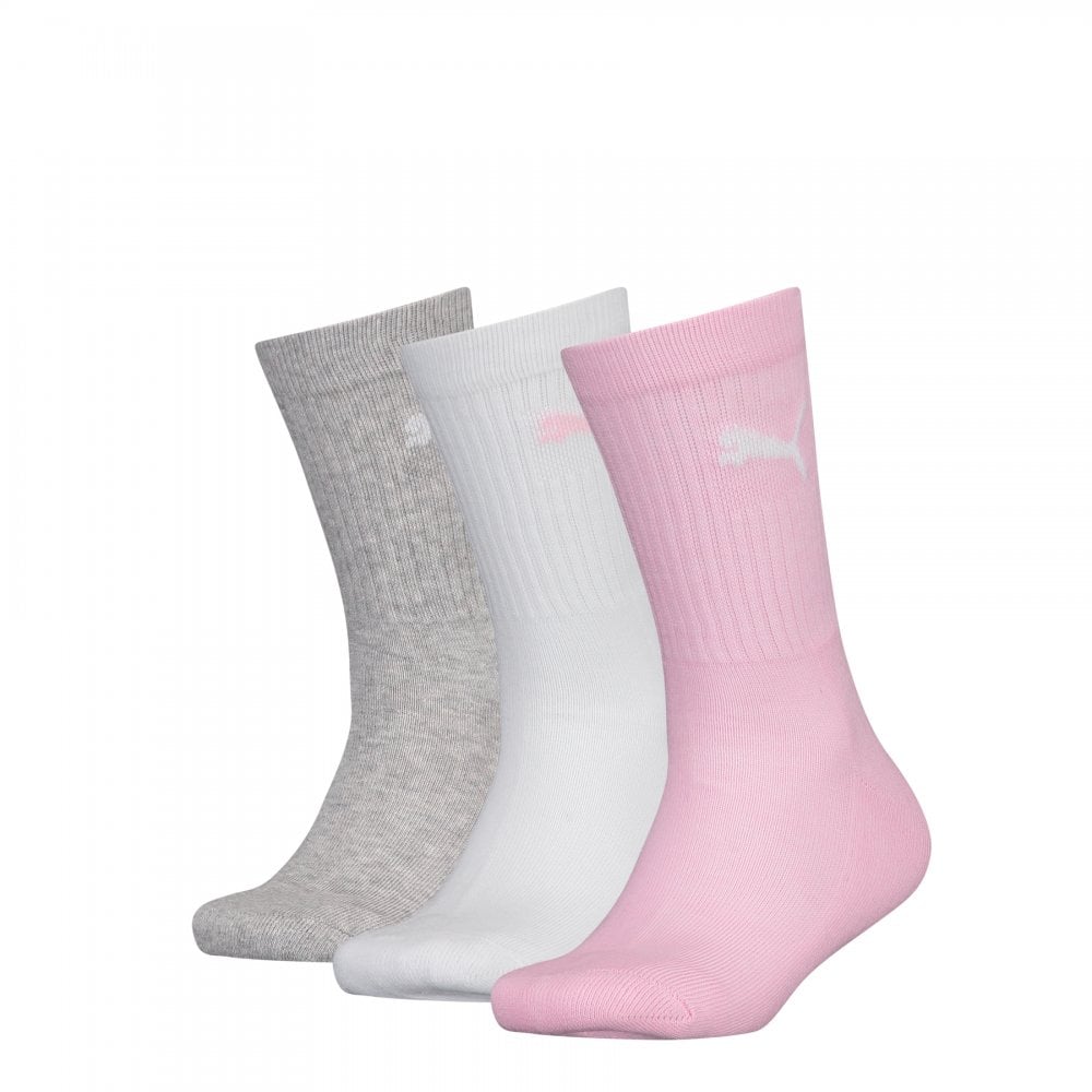 Puma Kids Crew 3 Pack Socks