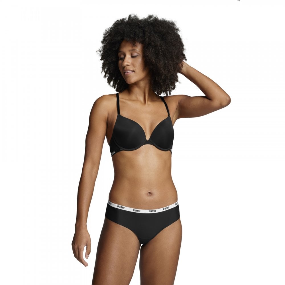 Puma Women Microfiber Brazilian 2 Pack