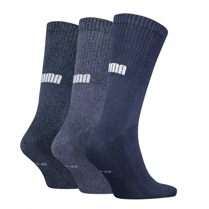 Puma Unisex Cushioned Next Crew 3 Pack Socks