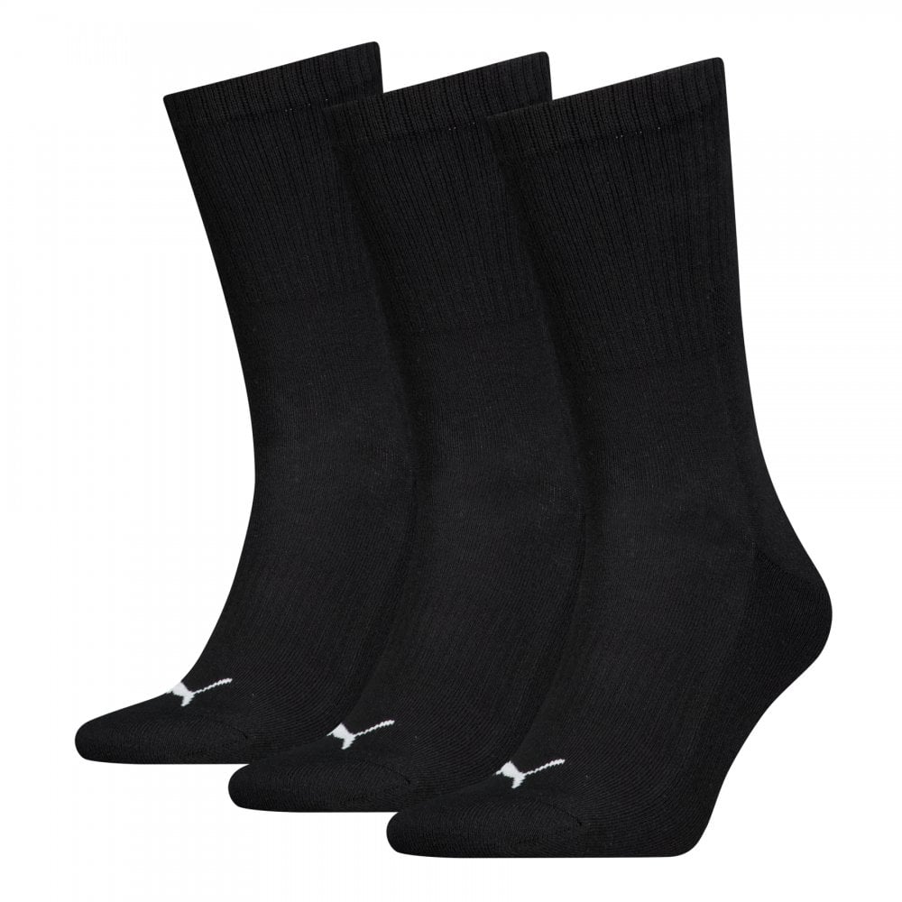 Puma Unisex Cushioned Next Crew 3 Pack Socks