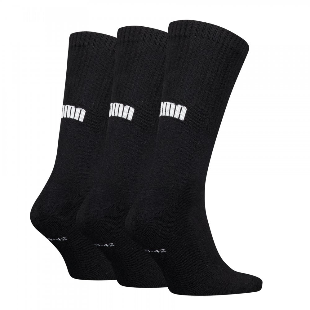 Puma Unisex Cushioned Next Crew 3 Pack Socks