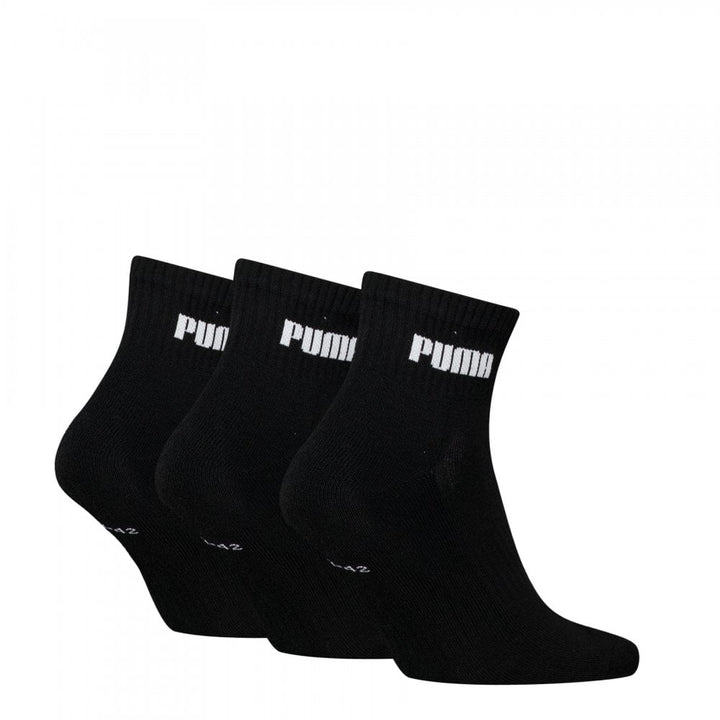 Puma Unisex Cushioned Next Quarter 3 Pack Socks