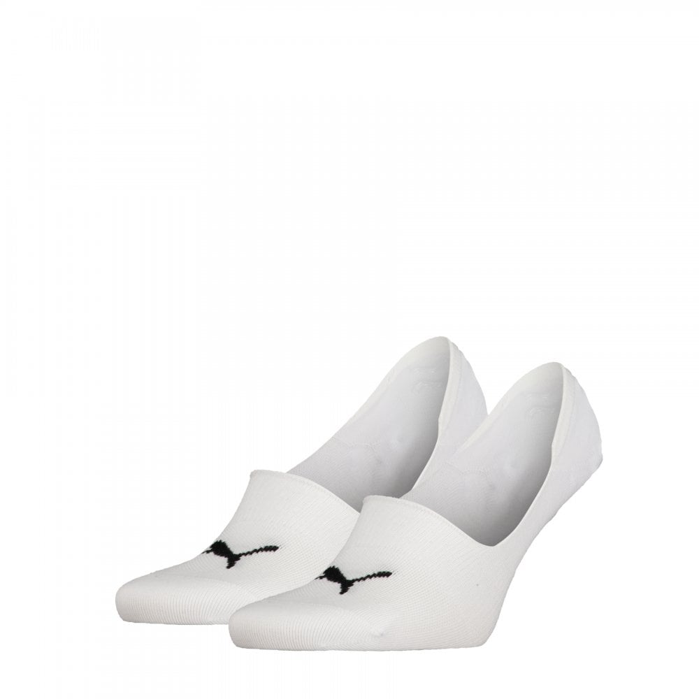 Puma Unisex Mid Cut Footie 2 Pack Socks