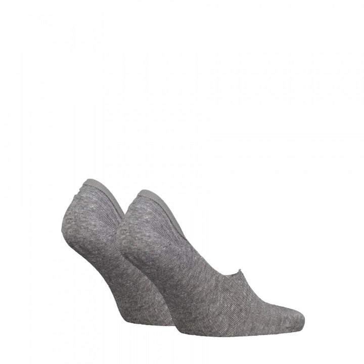 Puma Unisex Mid Cut Footie 2 Pack Socks
