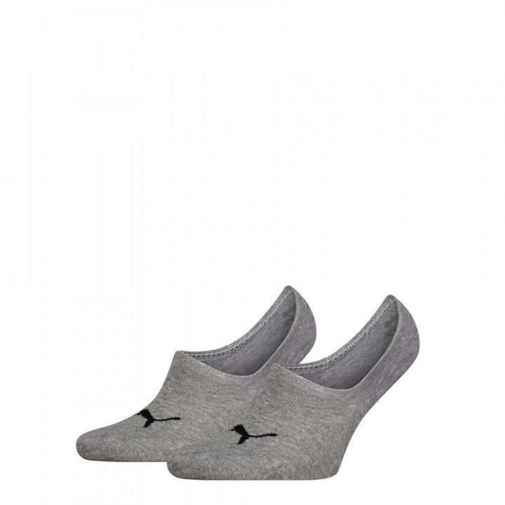 Puma Unisex High Cut Footie 2 Pack Socks