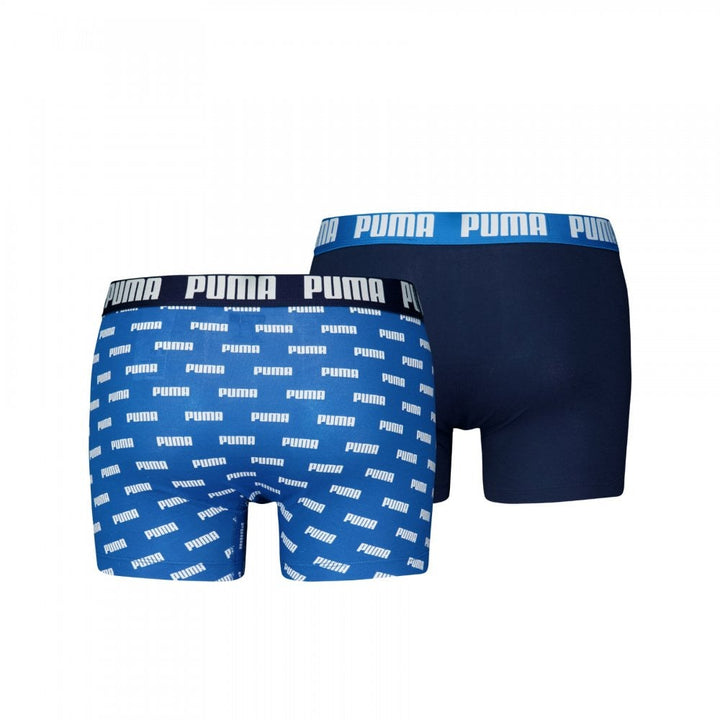 Puma Men Everyday Logo Print Boxers 2 Pack
