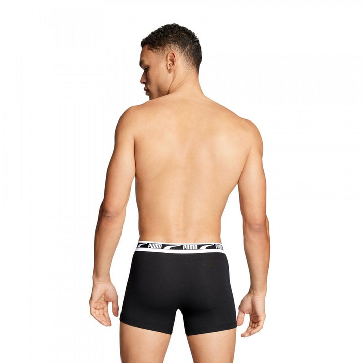 Puma Men Everyday Multi Logo Boxers 2 Pack