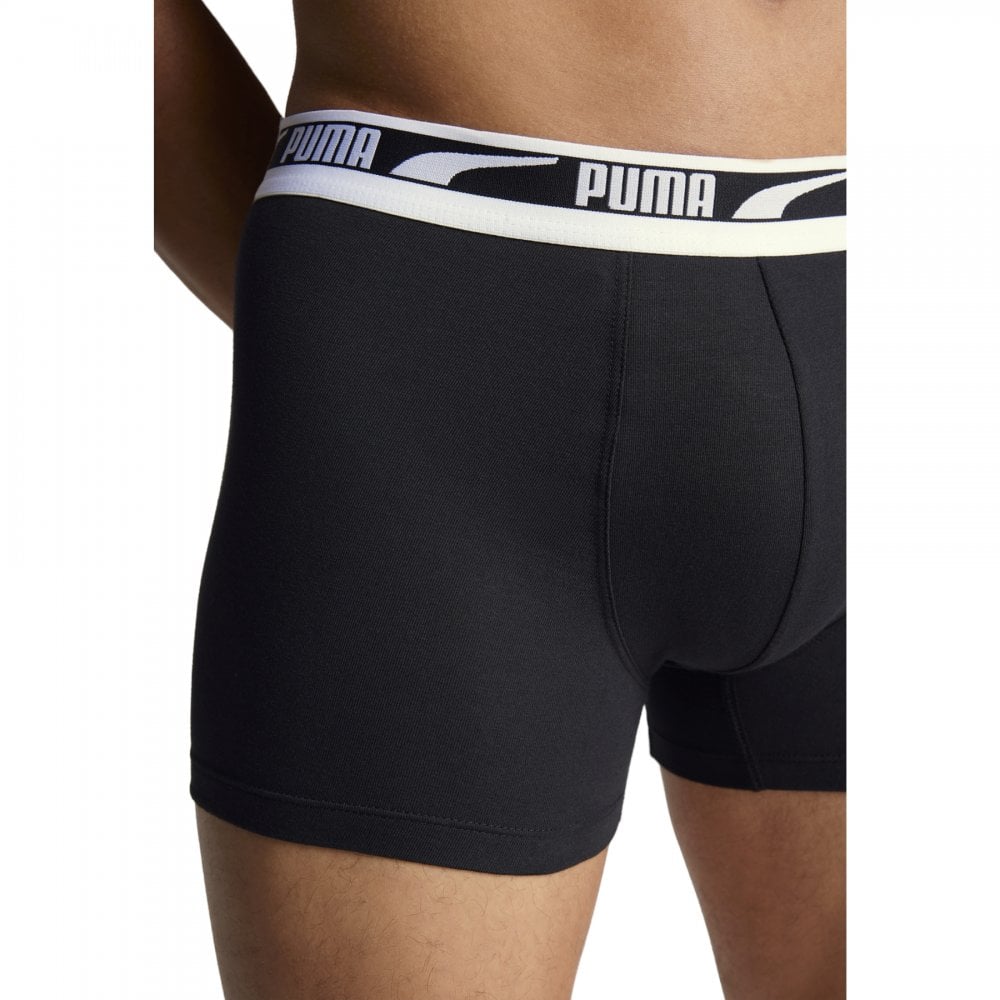 Puma Men Everyday Multi Logo Boxers 2 Pack