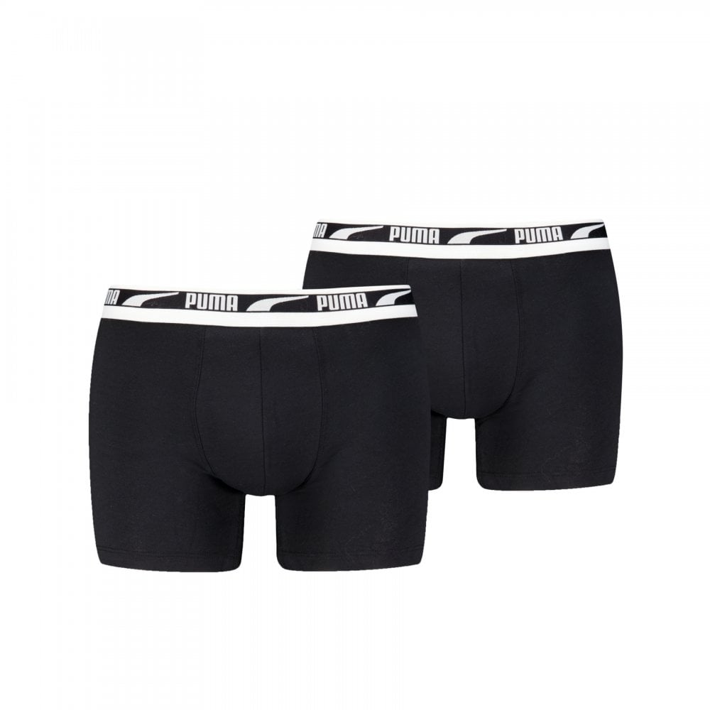 Puma Men Everyday Multi Logo Boxers 2 Pack