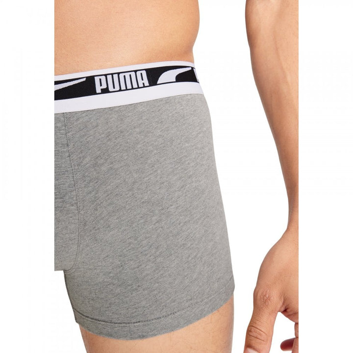 Puma Men Everyday Multi Logo Boxers 2 Pack