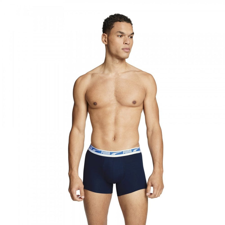 Puma Men Everyday Multi Logo Boxers 2 Pack