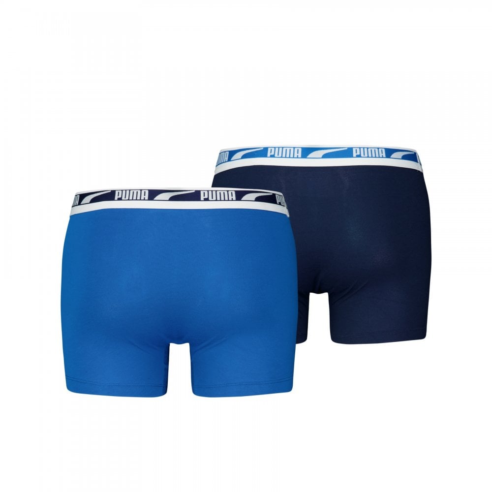 Puma Men Everyday Multi Logo Boxers 2 Pack