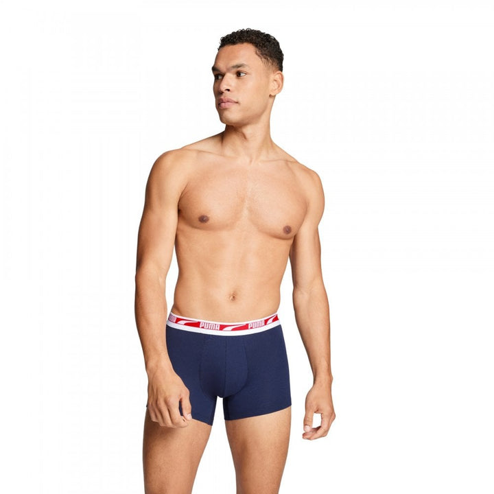 Puma Men Everyday Multi Logo Boxers 2 Pack