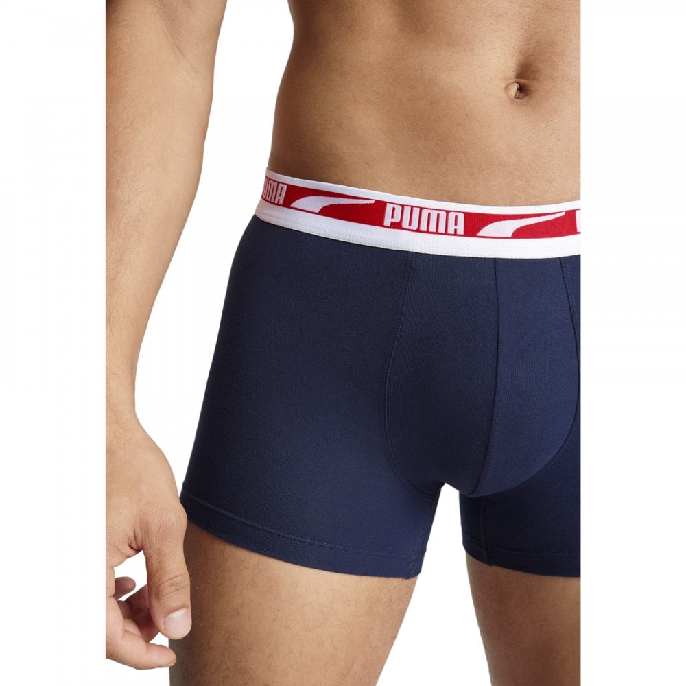 Puma Men Everyday Multi Logo Boxers 2 Pack
