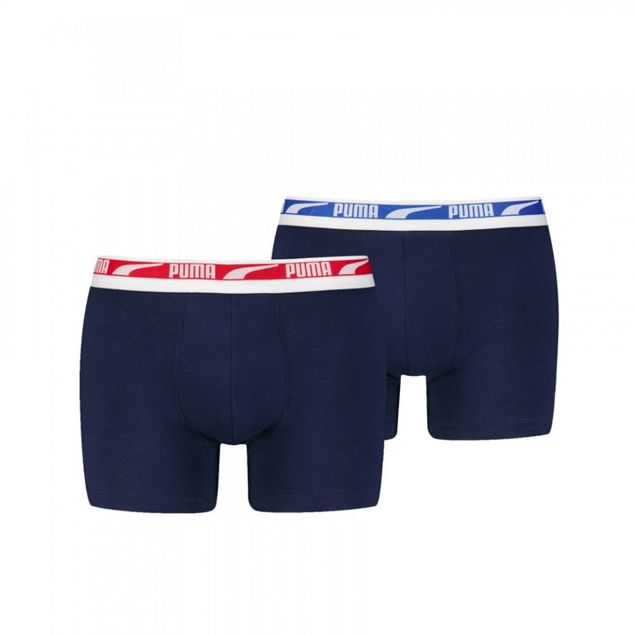 Puma Men Everyday Multi Logo Boxers 2 Pack