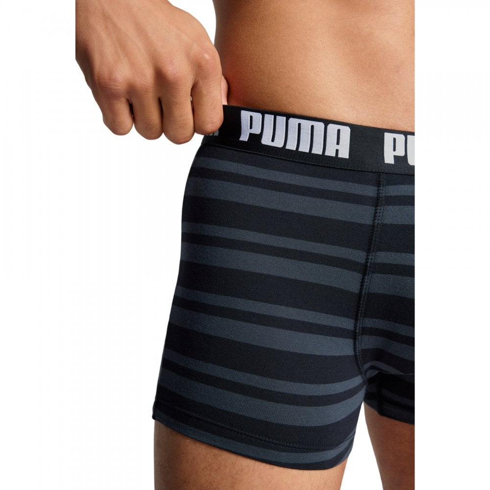Puma Men Everyday Striped Boxers 2 Pack
