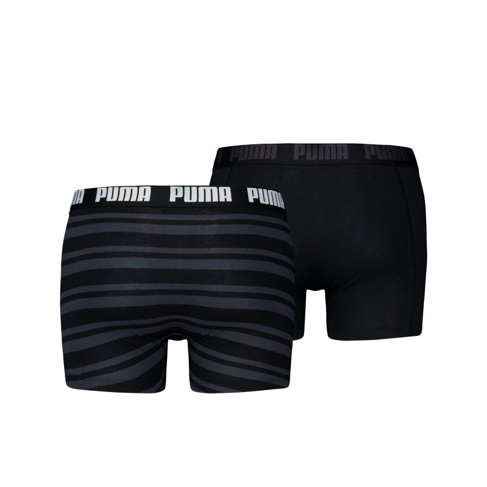 Puma Men Everyday Striped Boxers 2 Pack
