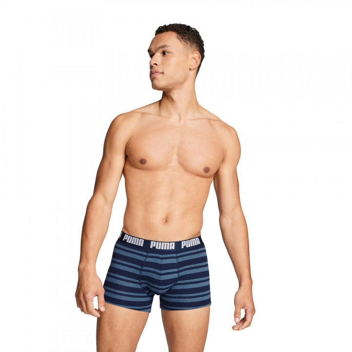 Puma Men Everyday Striped Boxers 2 Pack