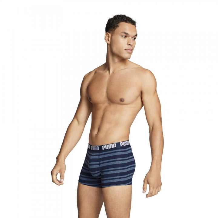 Puma Men Everyday Striped Boxers 2 Pack