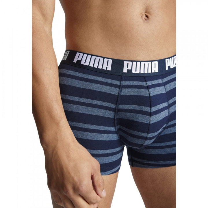 Puma Men Everyday Striped Boxers 2 Pack