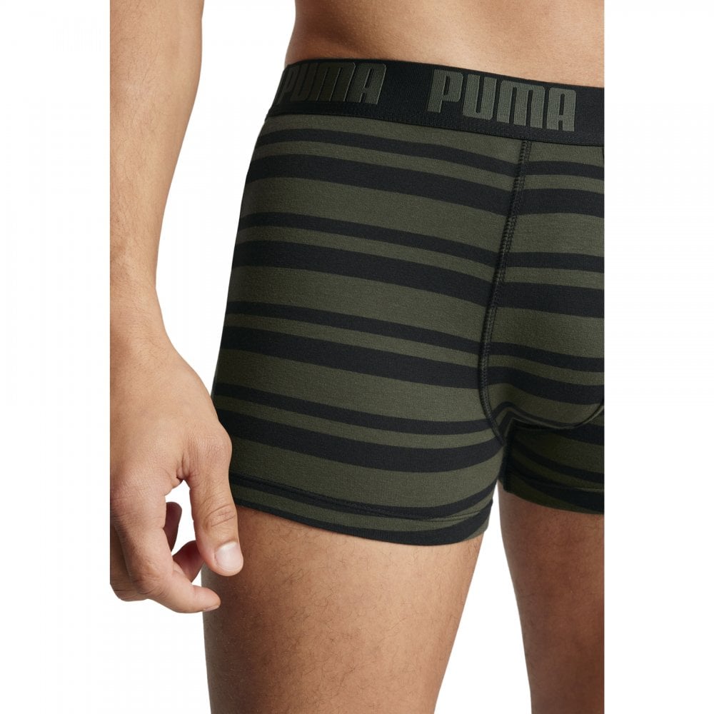Puma Men Everyday Striped Boxers 2 Pack