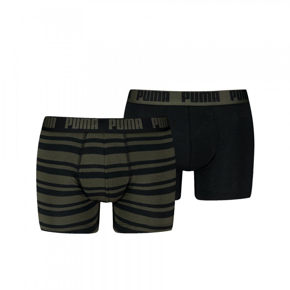 Puma Men Everyday Striped Boxers 2 Pack
