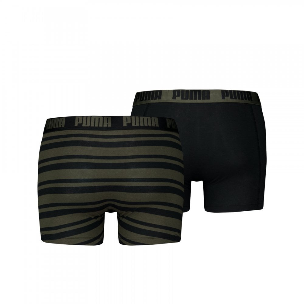 Puma Men Everyday Striped Boxers 2 Pack