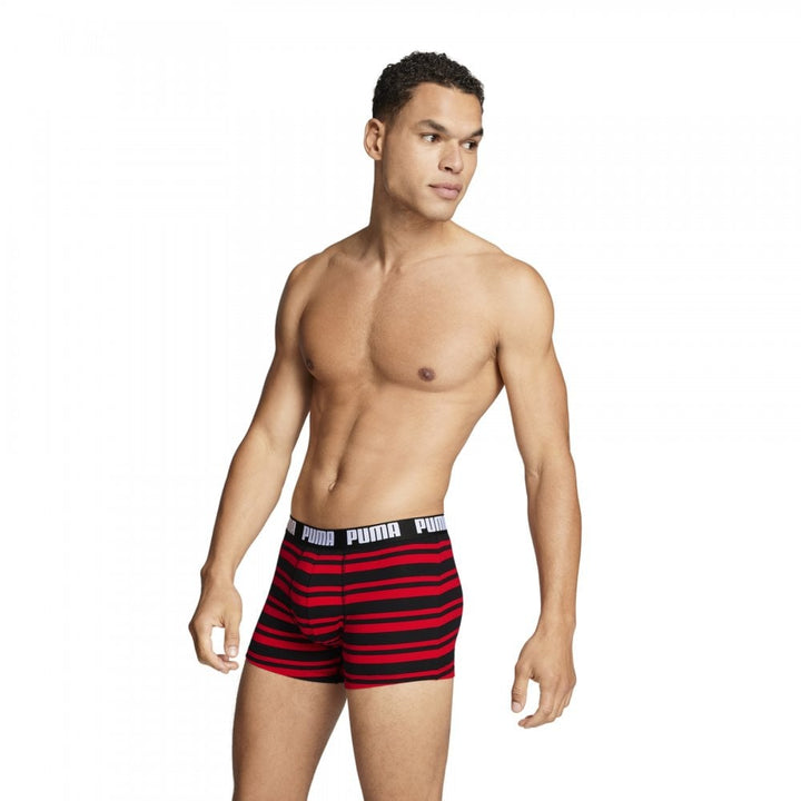 Puma Men Everyday Striped Boxers 2 Pack