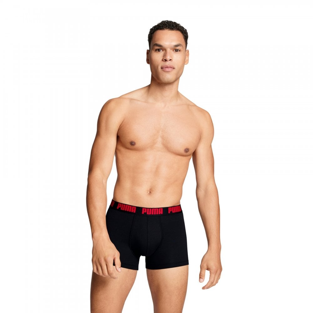 Puma Men Everyday Striped Boxers 2 Pack