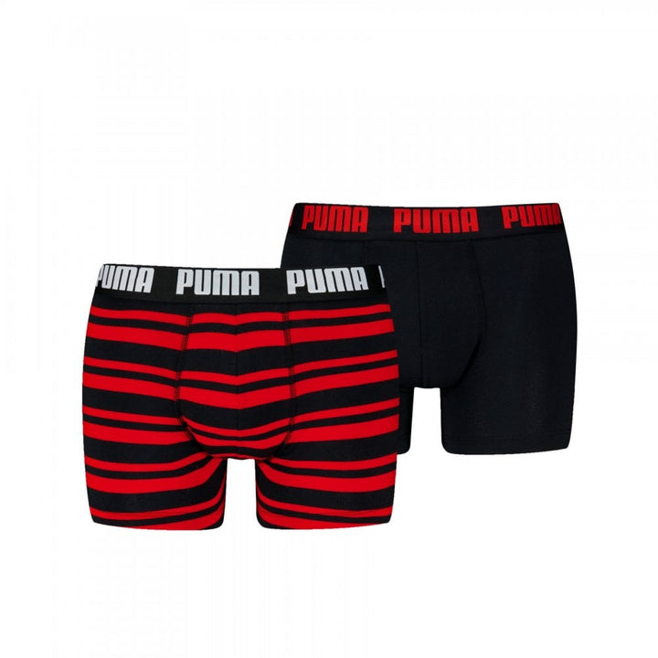 Puma Men Everyday Striped Boxers 2 Pack