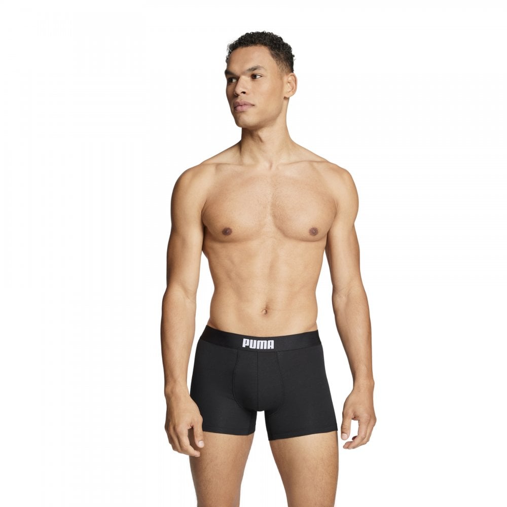 Puma Men Everyday Placed Logo Boxers 2 Pack