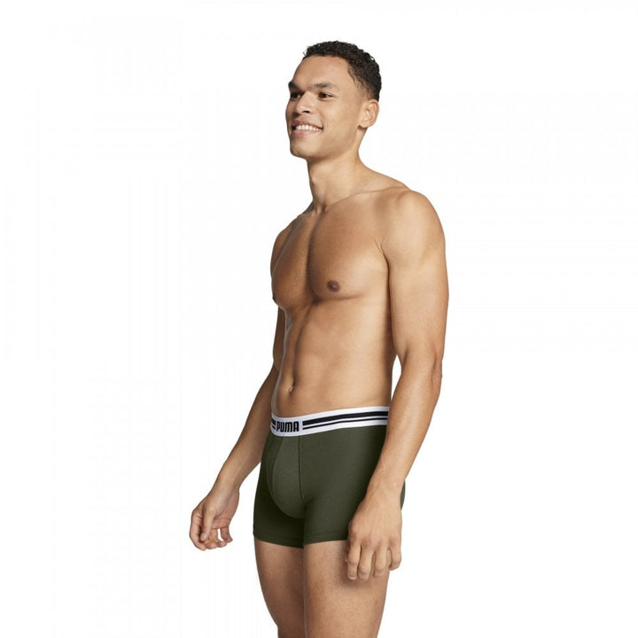 Puma Men Everyday Placed Logo Boxers 2 Pack