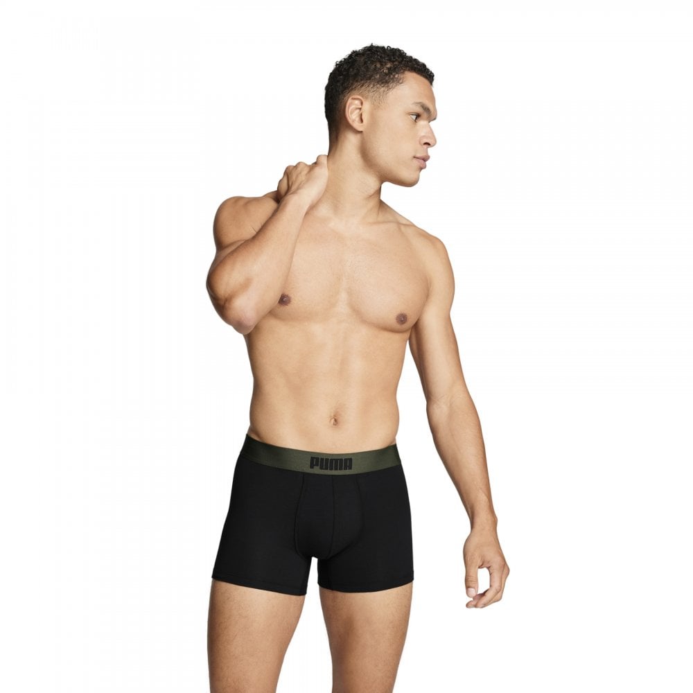 Puma Men Everyday Placed Logo Boxers 2 Pack