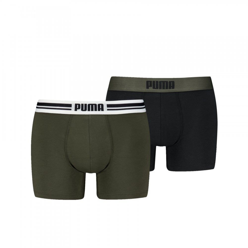 Puma Men Everyday Placed Logo Boxers 2 Pack