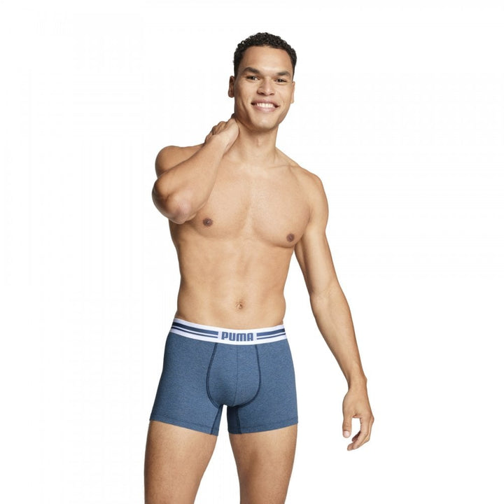 Puma Men Everyday Placed Logo Boxers 2 Pack