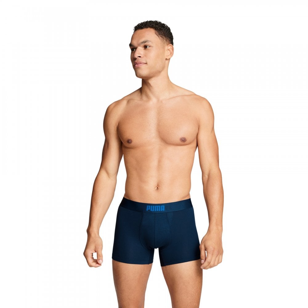 Puma Men Everyday Placed Logo Boxers 2 Pack