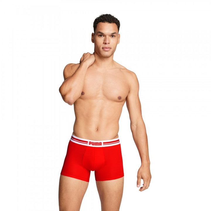 Puma Men Everyday Placed Logo Boxers 2 Pack