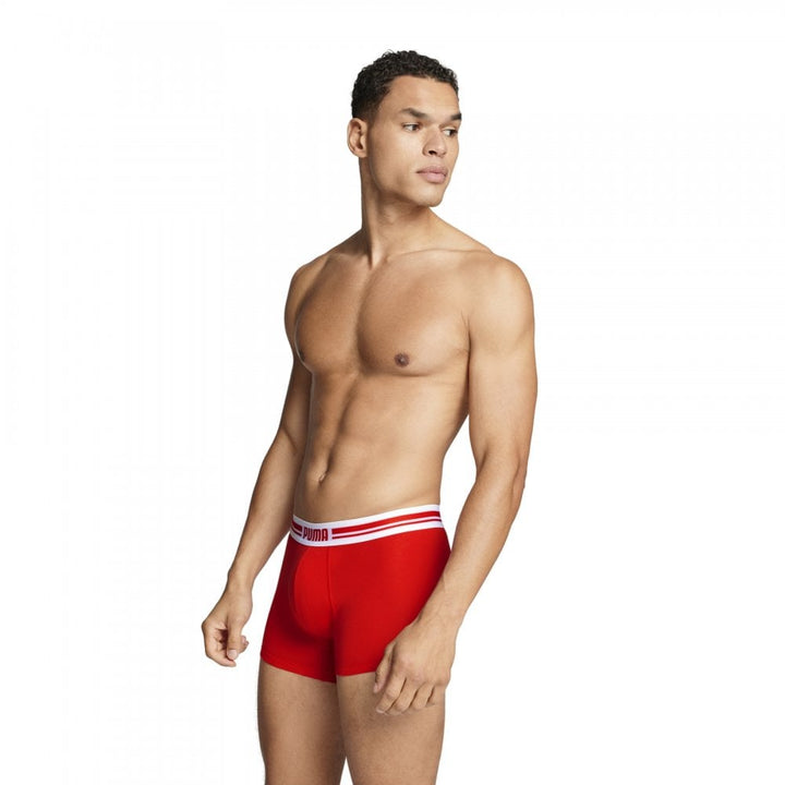 Puma Men Everyday Placed Logo Boxers 2 Pack