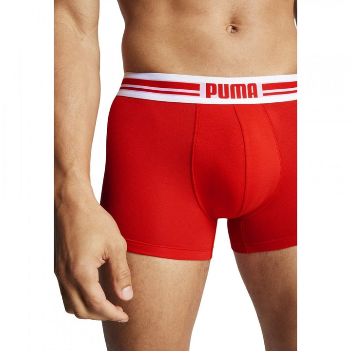 Puma Men Everyday Placed Logo Boxers 2 Pack