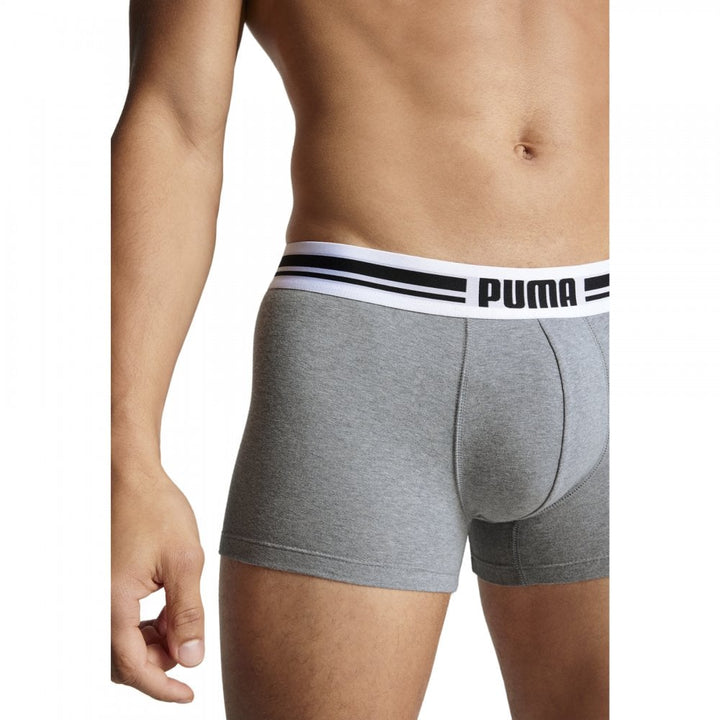 Puma Men Everyday Placed Logo Boxers 2 Pack