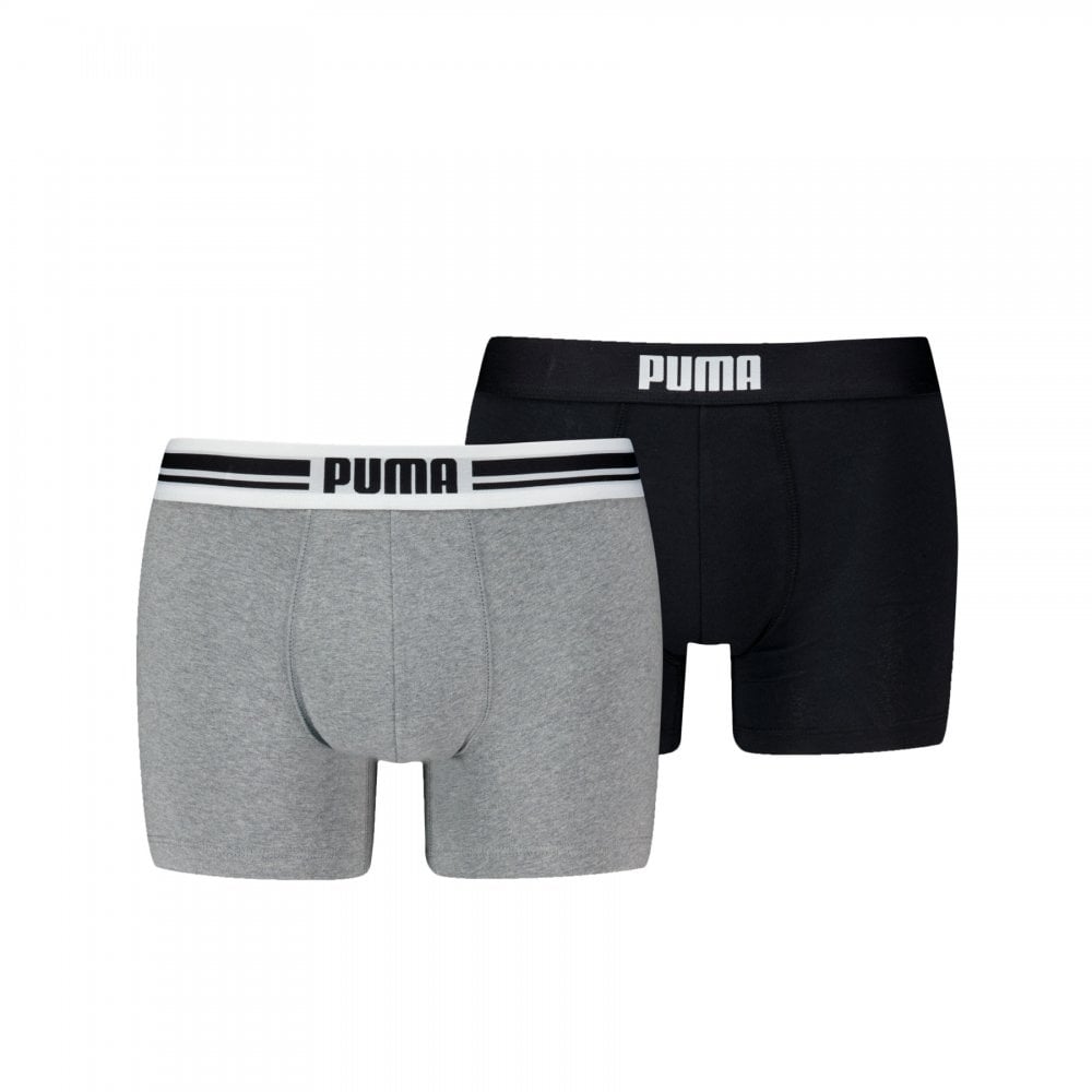 Puma Men Everyday Placed Logo Boxers 2 Pack