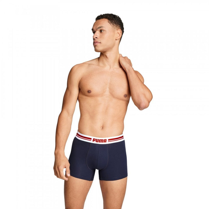 Puma Men Everyday Placed Logo Boxers 2 Pack