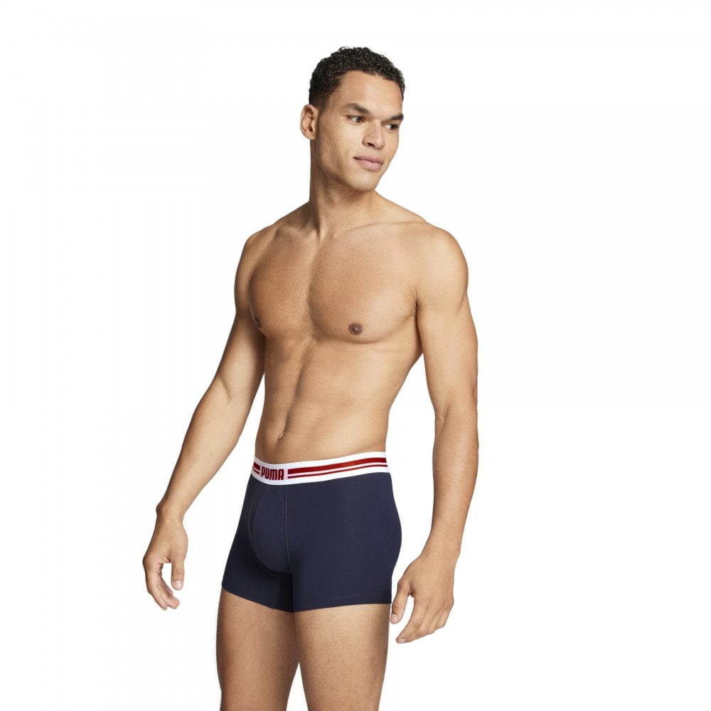 Puma Men Everyday Placed Logo Boxers 2 Pack