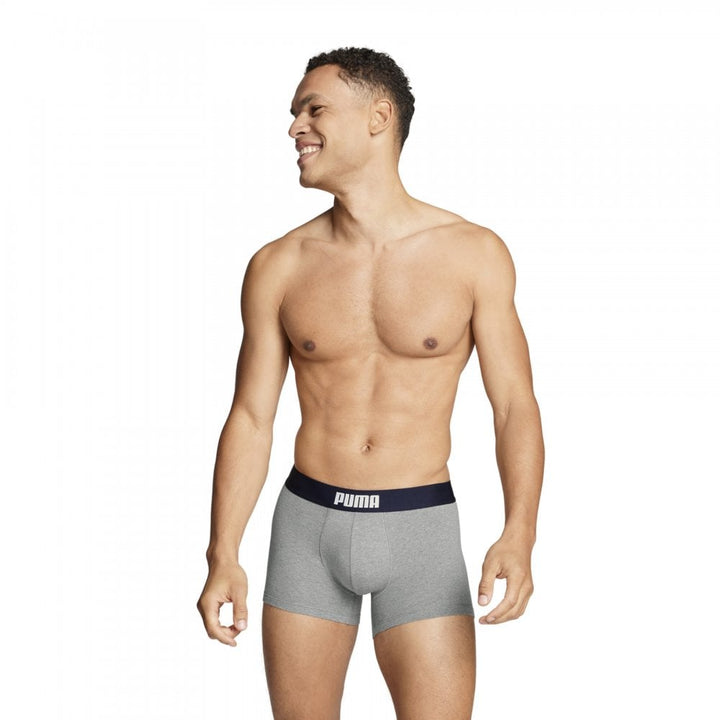Puma Men Everyday Placed Logo Boxers 2 Pack