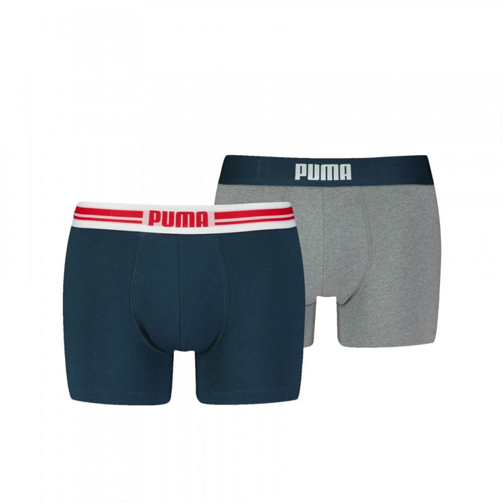 Puma Men Everyday Placed Logo Boxers 2 Pack