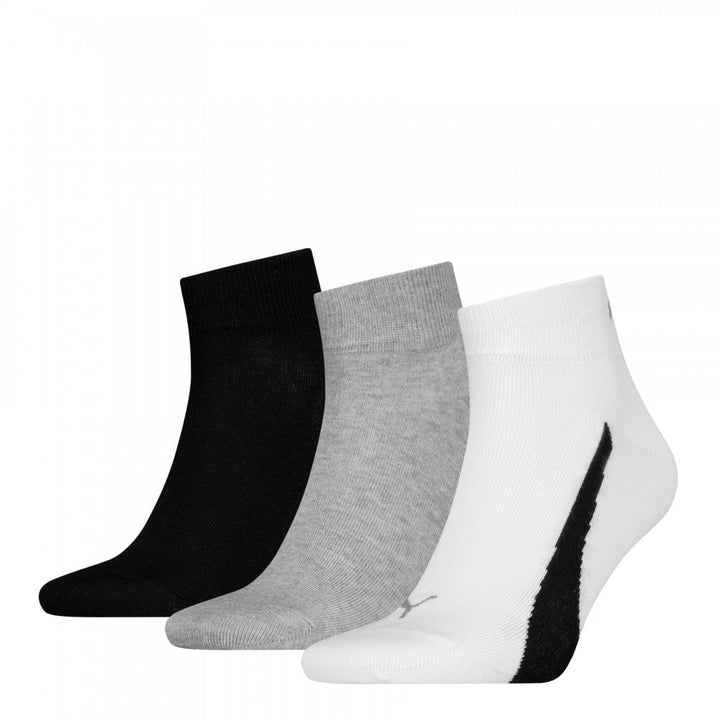 Puma Unisex Lifestyle Quarter 3 Pack Socks