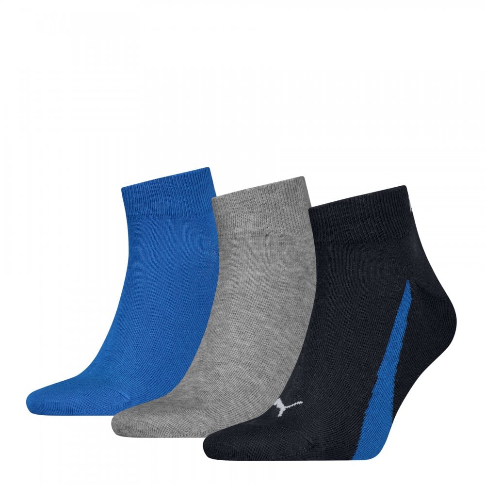 Puma Unisex Lifestyle Quarter 3 Pack Socks
