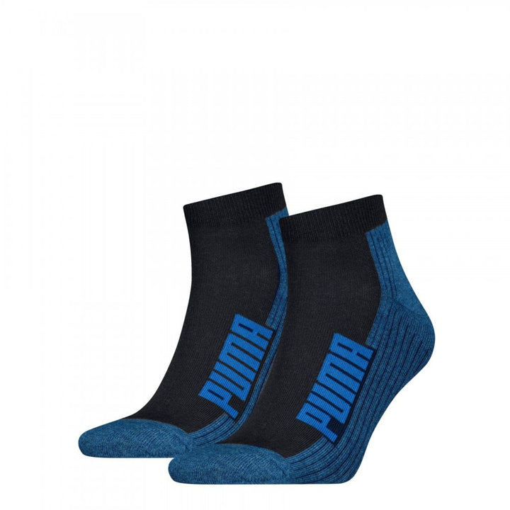 Puma Unisex Bwt Cushioned  Quarter 2 Pack Socks